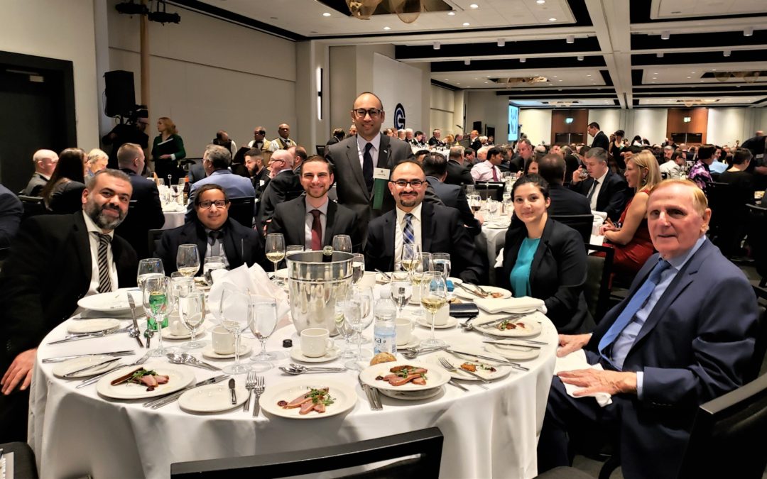 ICS Canada co-sponsors student table at Grunt Club Annual Dinner in Montreal