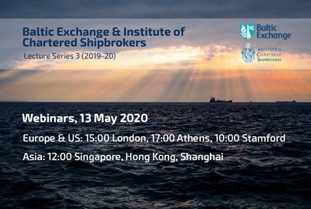 Baltic Exchange and ICS Webinar: “Shipping and the Environment: moving the conversation beyond 2020’